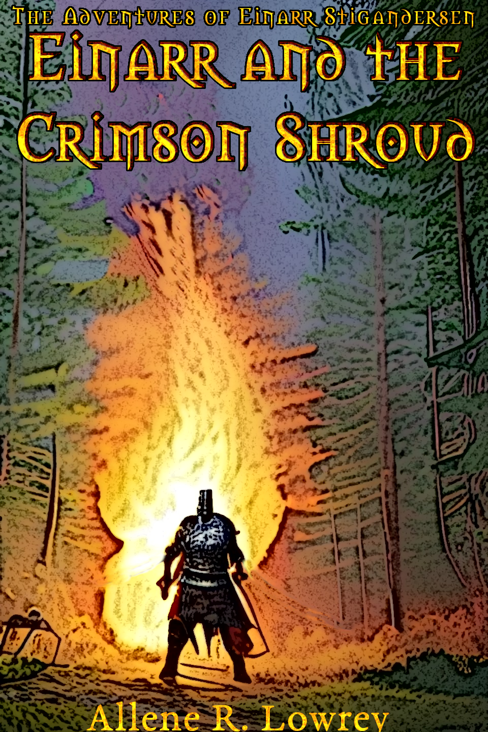 Cover link for Einarr and the Crimson Shroud